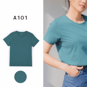 เสื้อยืด U AIRism คอตตอน คอกลม ทรงหลวม